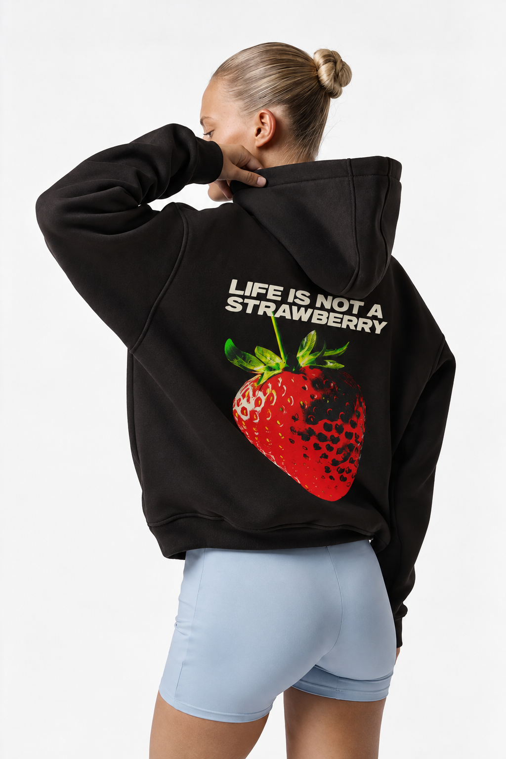 A vida não é um morango - Hoodie