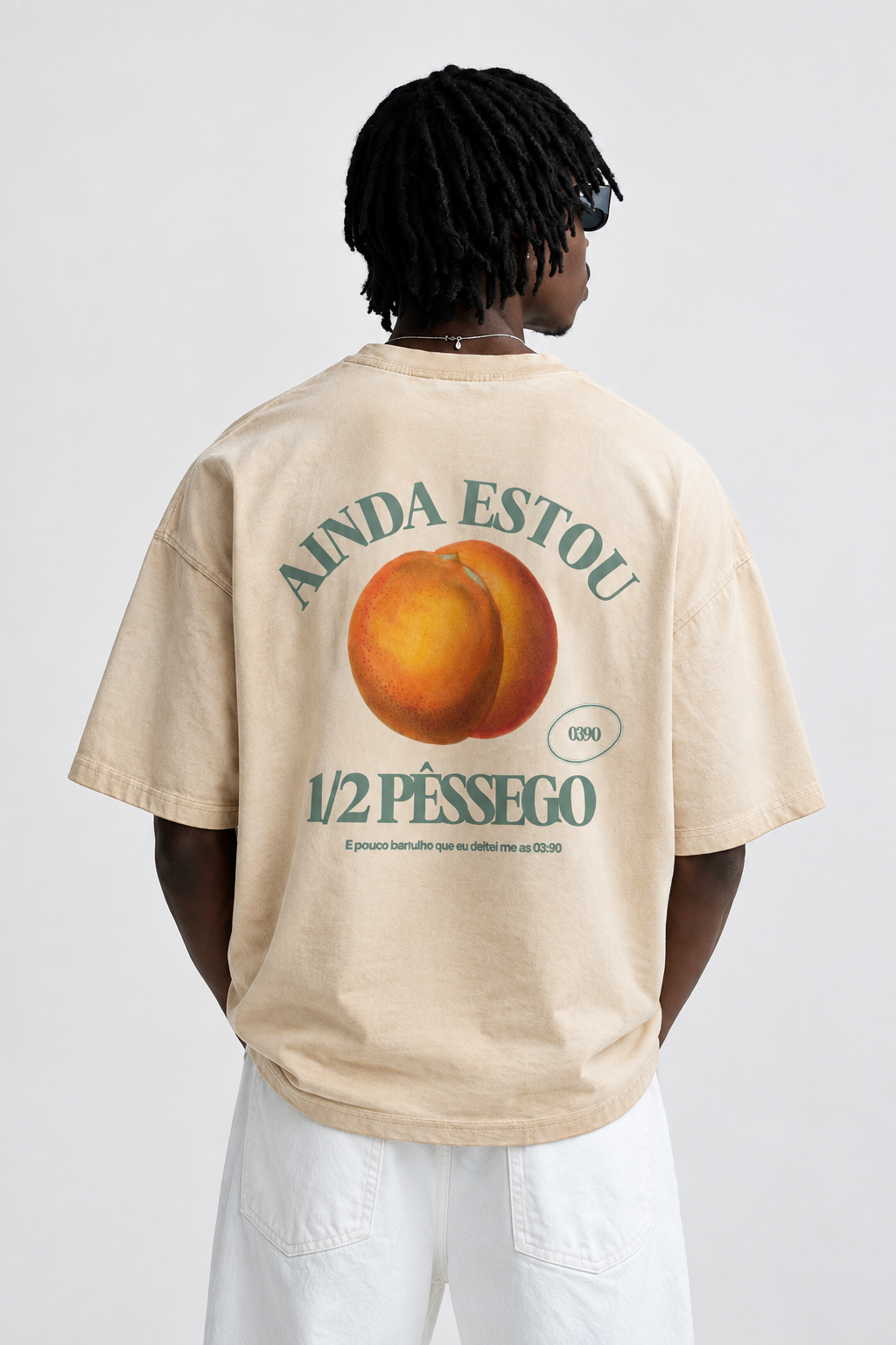 1/2 pêssego - Tshirt