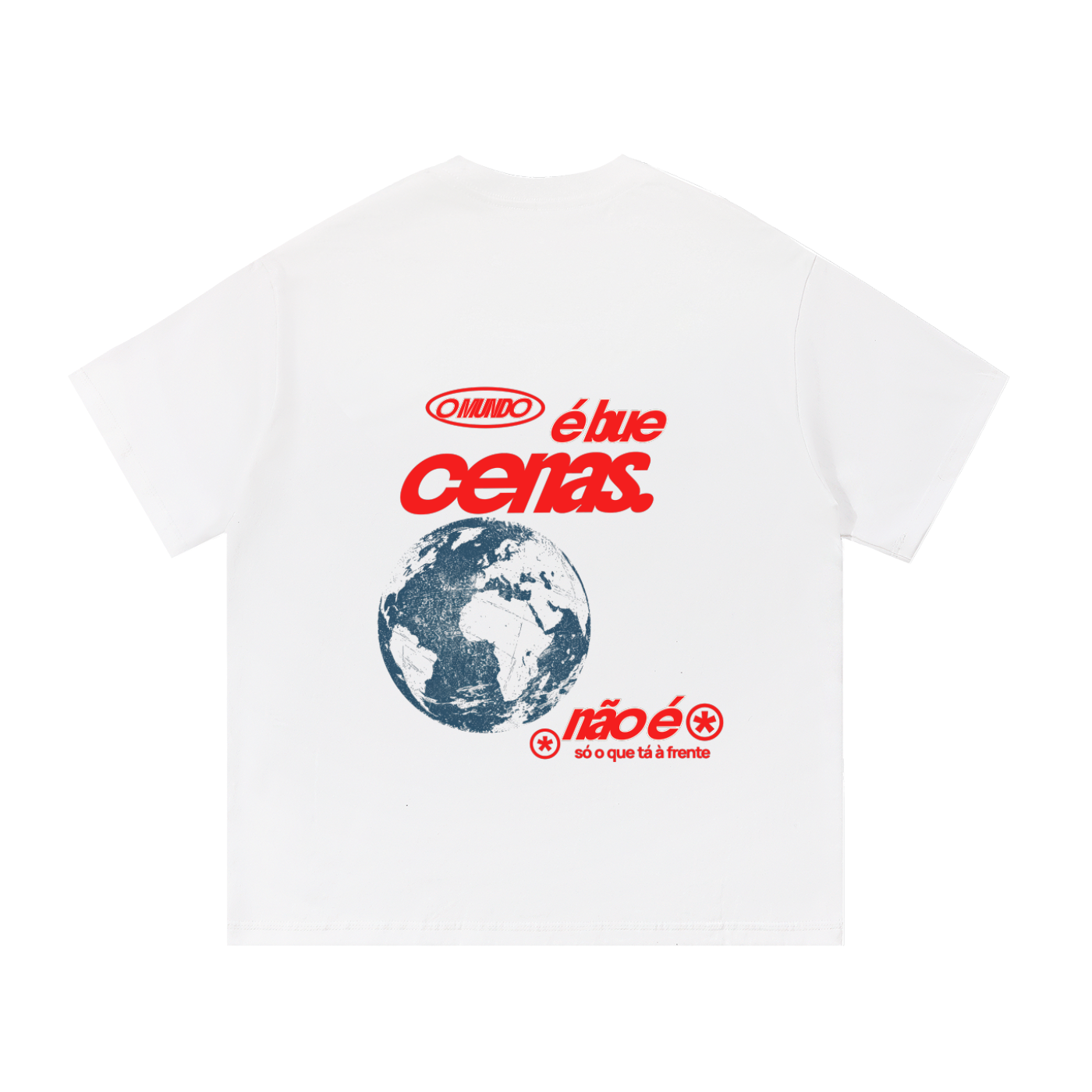 O mundo é bue cenas - Tshirt