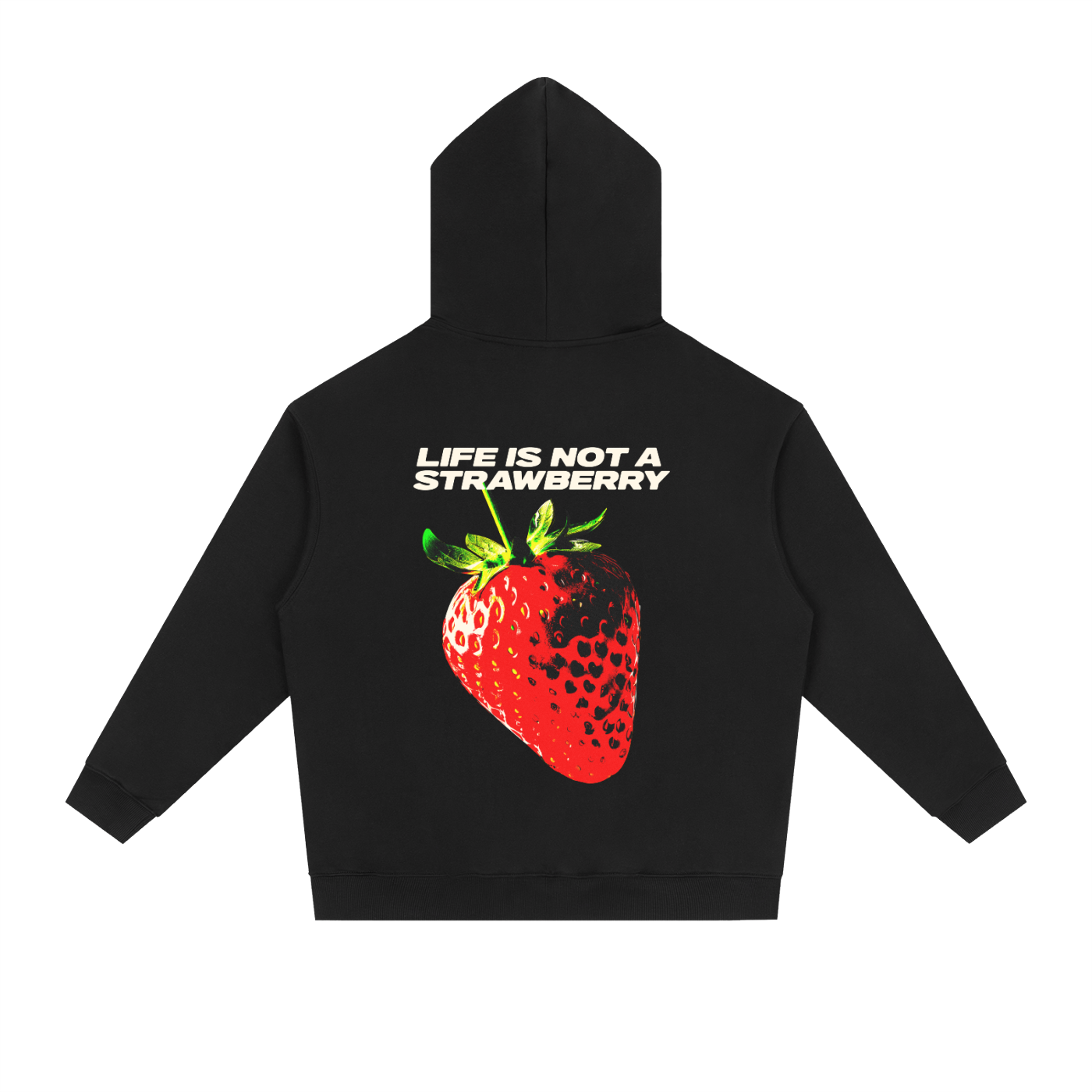 A vida não é um morango - Hoodie