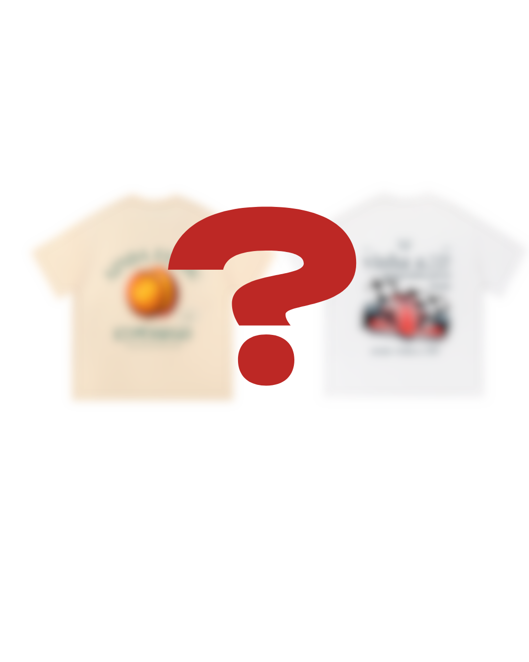 MYSTERY DOUBLE TEE - 2 T-shirts